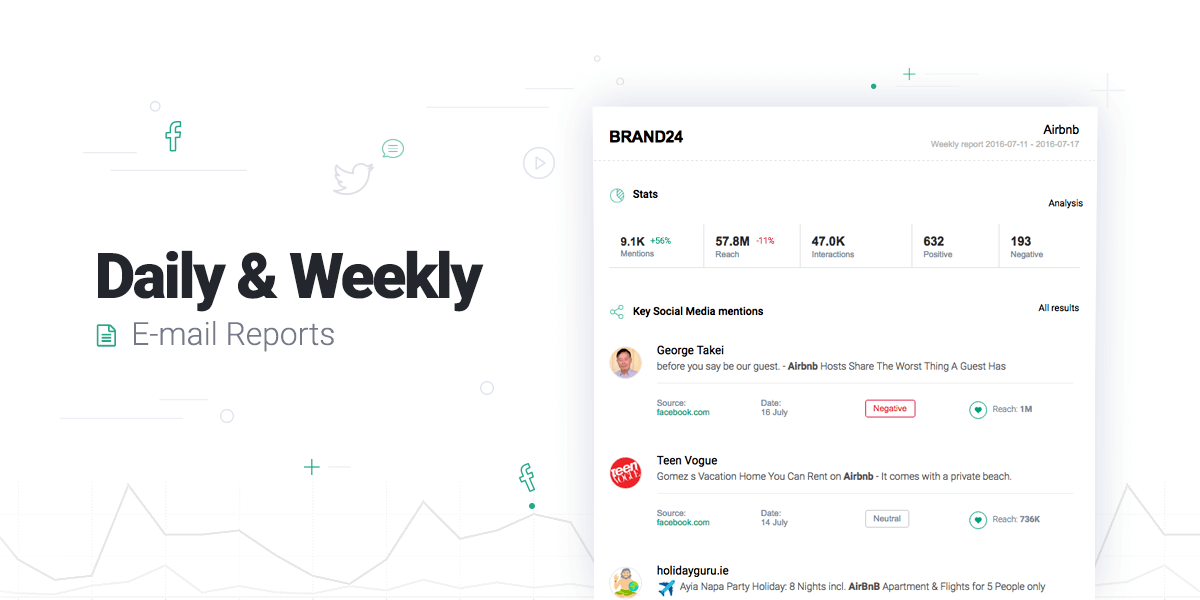 Introducing: Daily & Weekly Email Reports