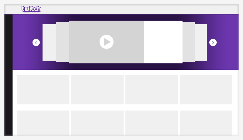 An image of Homepage Headliner unit from Twitch